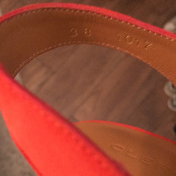 Clergerie Paris Coral Platform Sandals. size 38 (7–US) - Picture 13 of 14